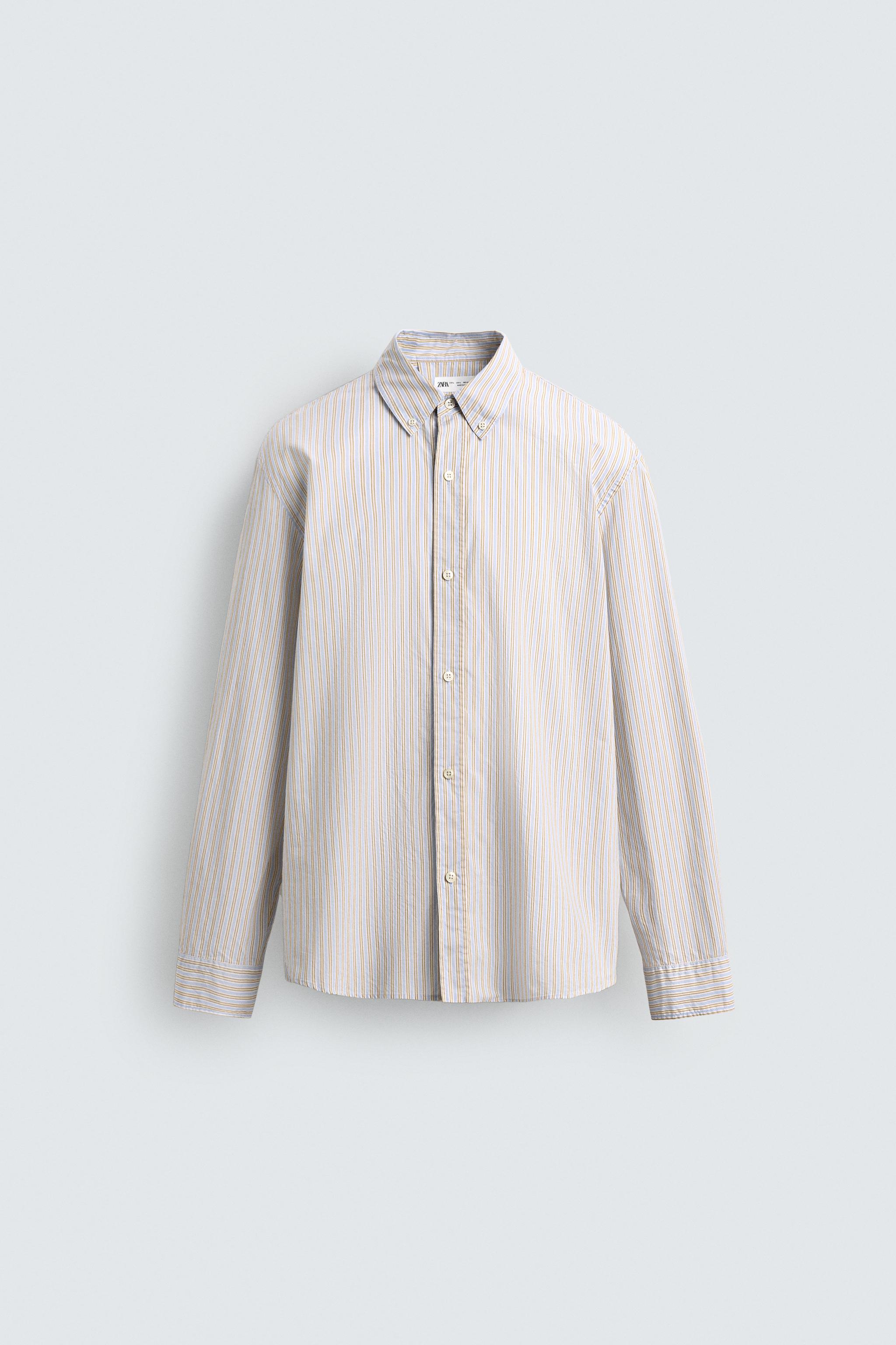 REGULAR FIT STRIPED SHIRT